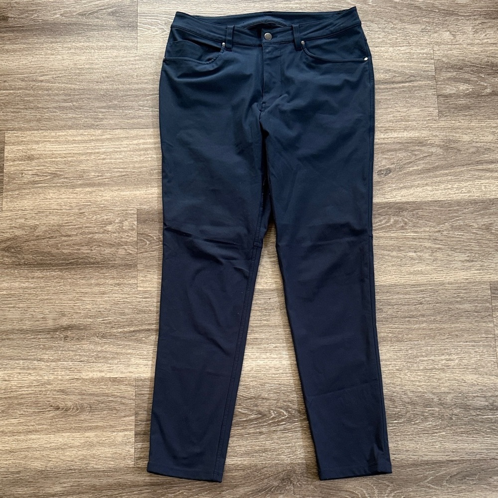lululemon ABC Slim Fit Pants Size 31” True Navy Work Chinos Business casual